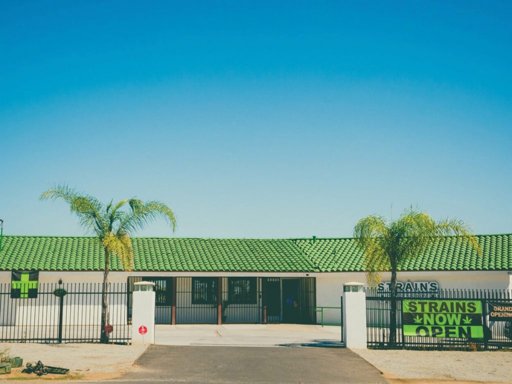 Storefront - Strains Dispensary Perris, CA