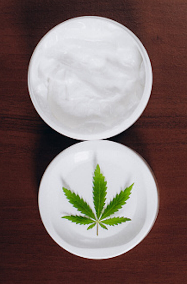 Jar of Cannabis Infused Lotion