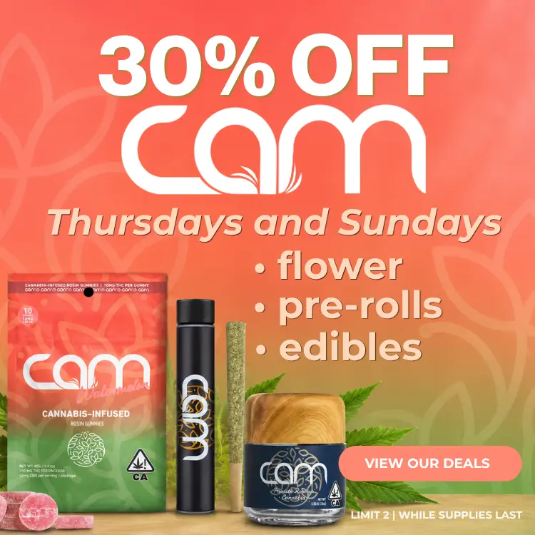 CAM deals Perris cannabis