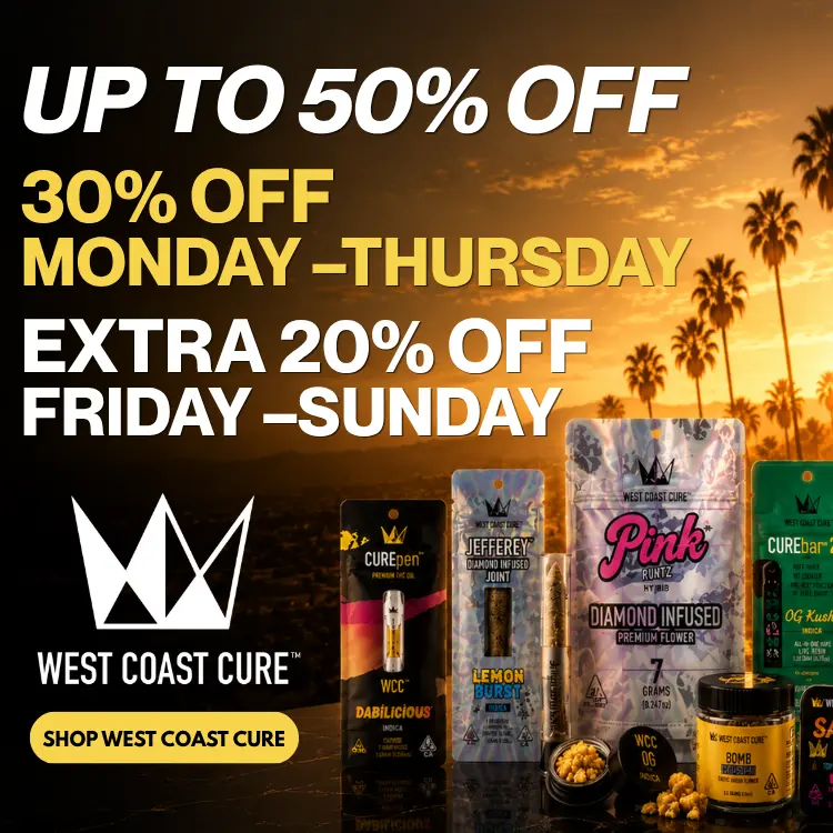 West Coast Cure Deals